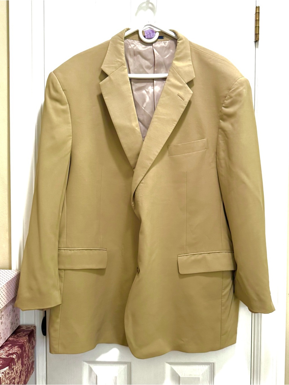Hart Schaffner Marx Beige/Tan Sport Coat